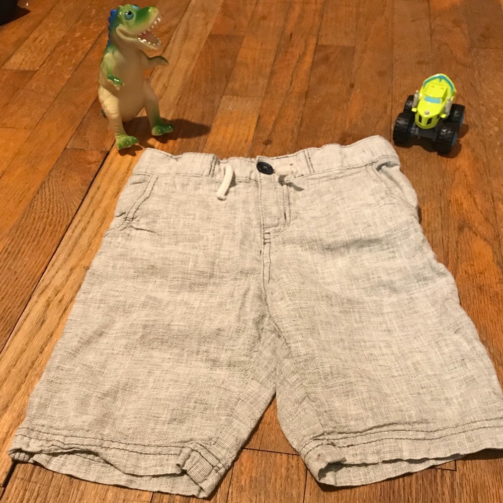 H&M linen shorts sz 5-6